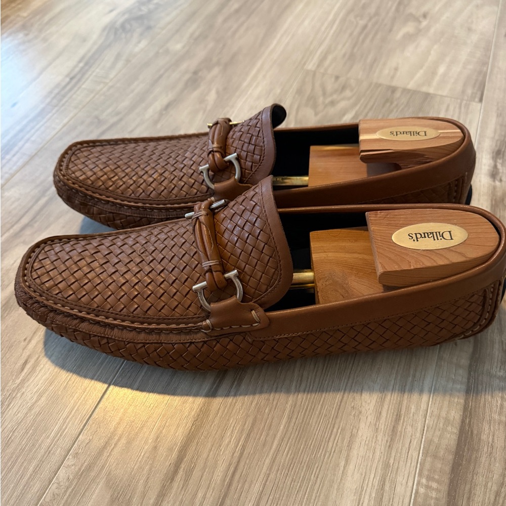 Salvatore Ferragamo Parigi Woven Driver - Picture 2 of 7